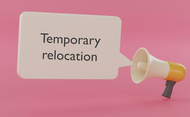 Temporary relocation 